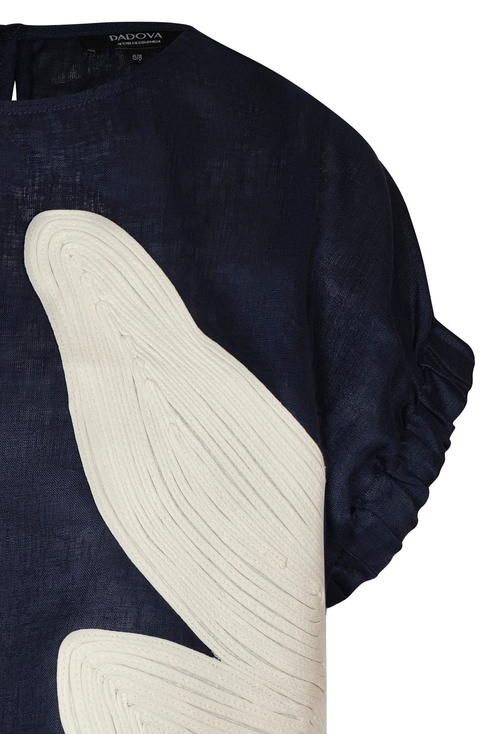 Navy blue Kumba blouse