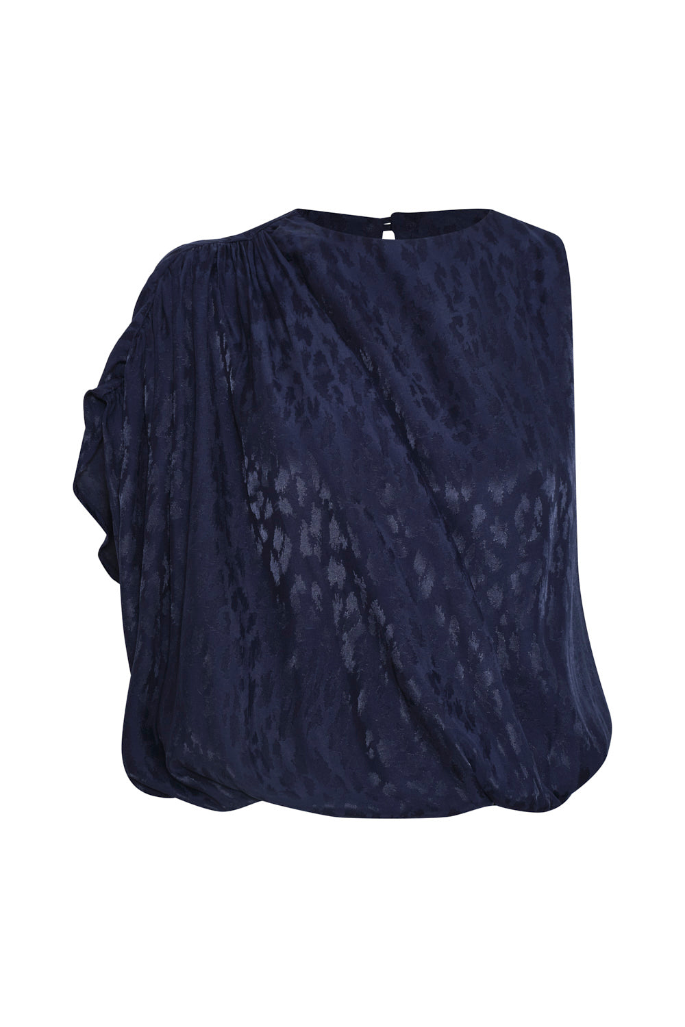 Julieta Blouse Navy Blue