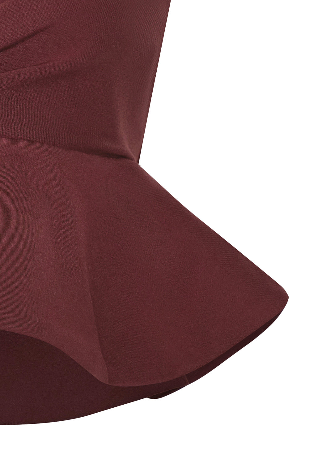 Savia Crop Top Ruby Wine