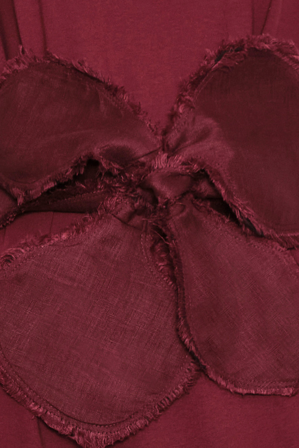 Luna di Positano Dress Burgundy