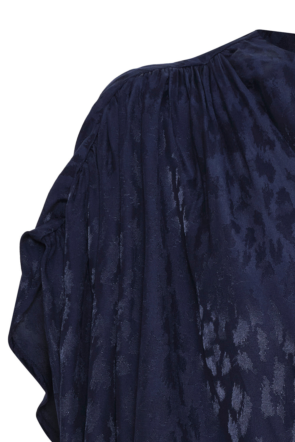 Julieta Blouse Navy Blue