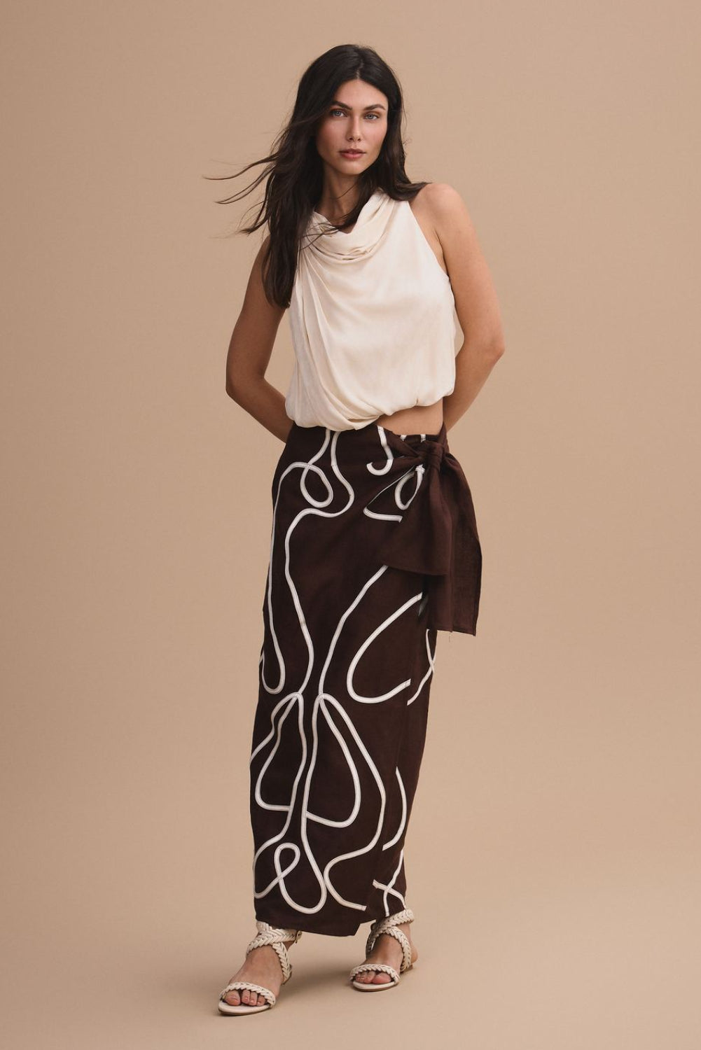 Praga Skirt Brown