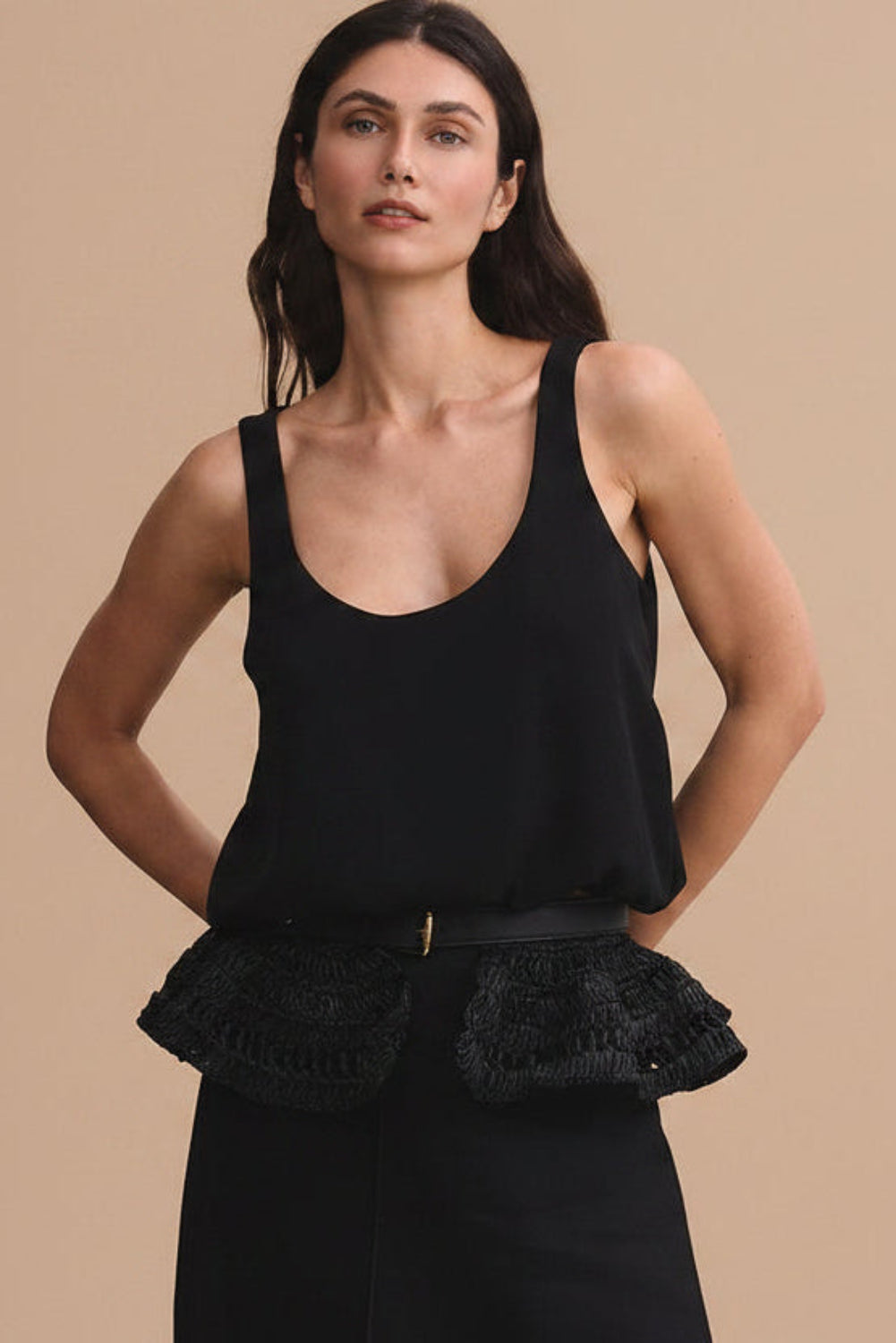Hojarasca Dress Black