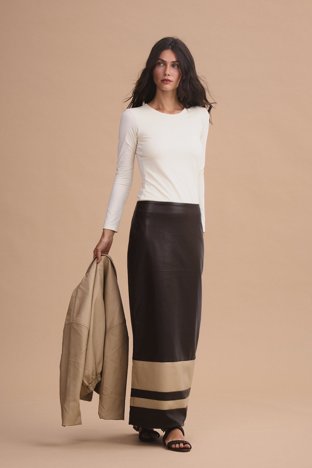 San Tomas Skirt Brown