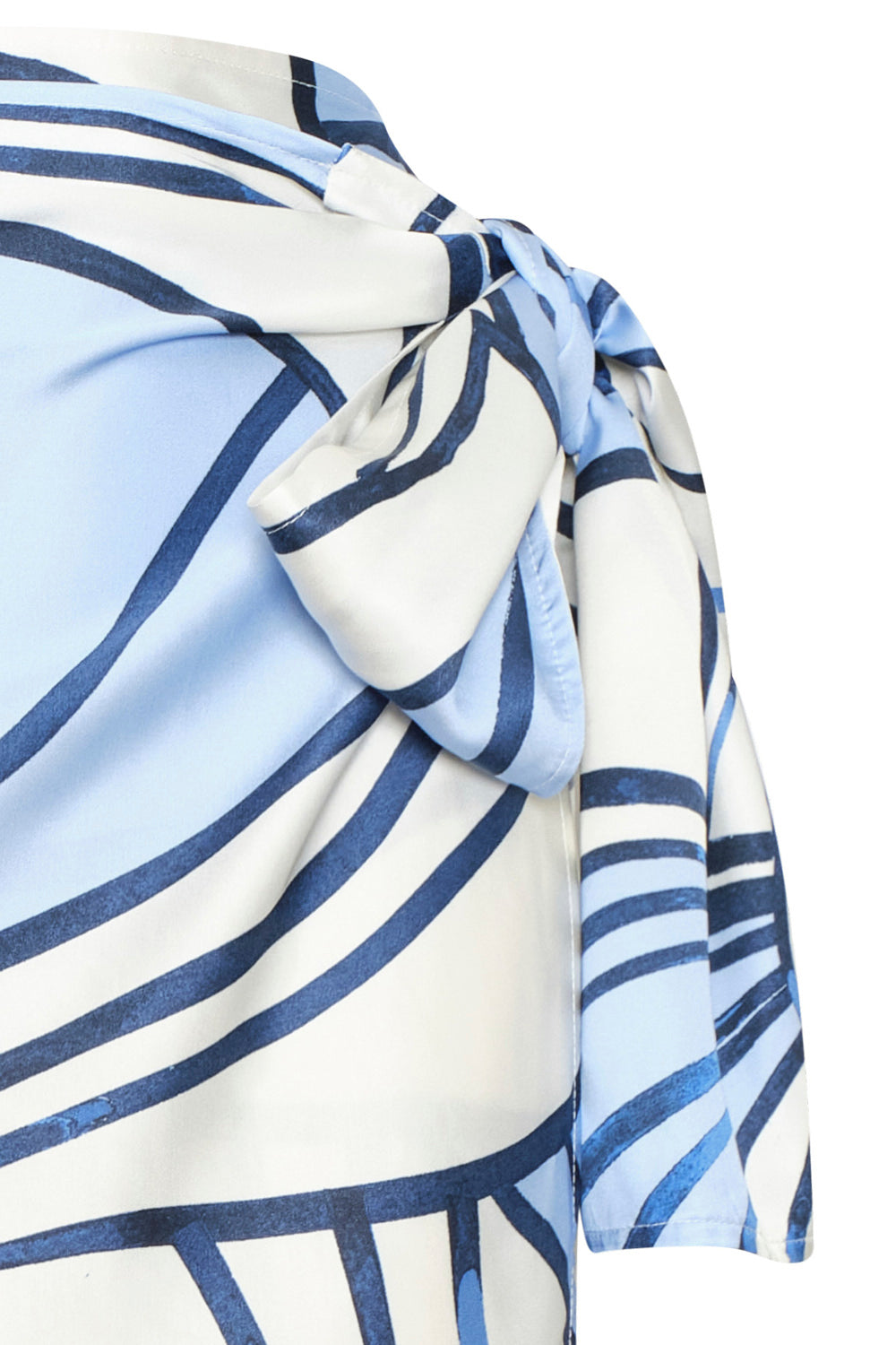 Samoa Skirt Ivory Blue