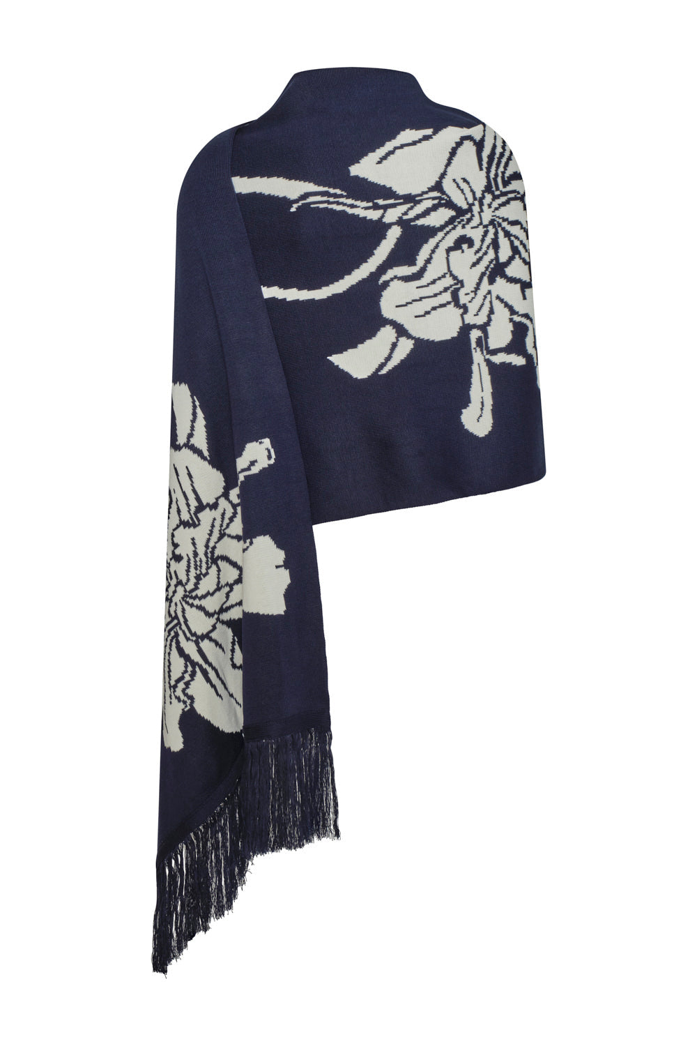 Yu Moon Scarf Blue Natural