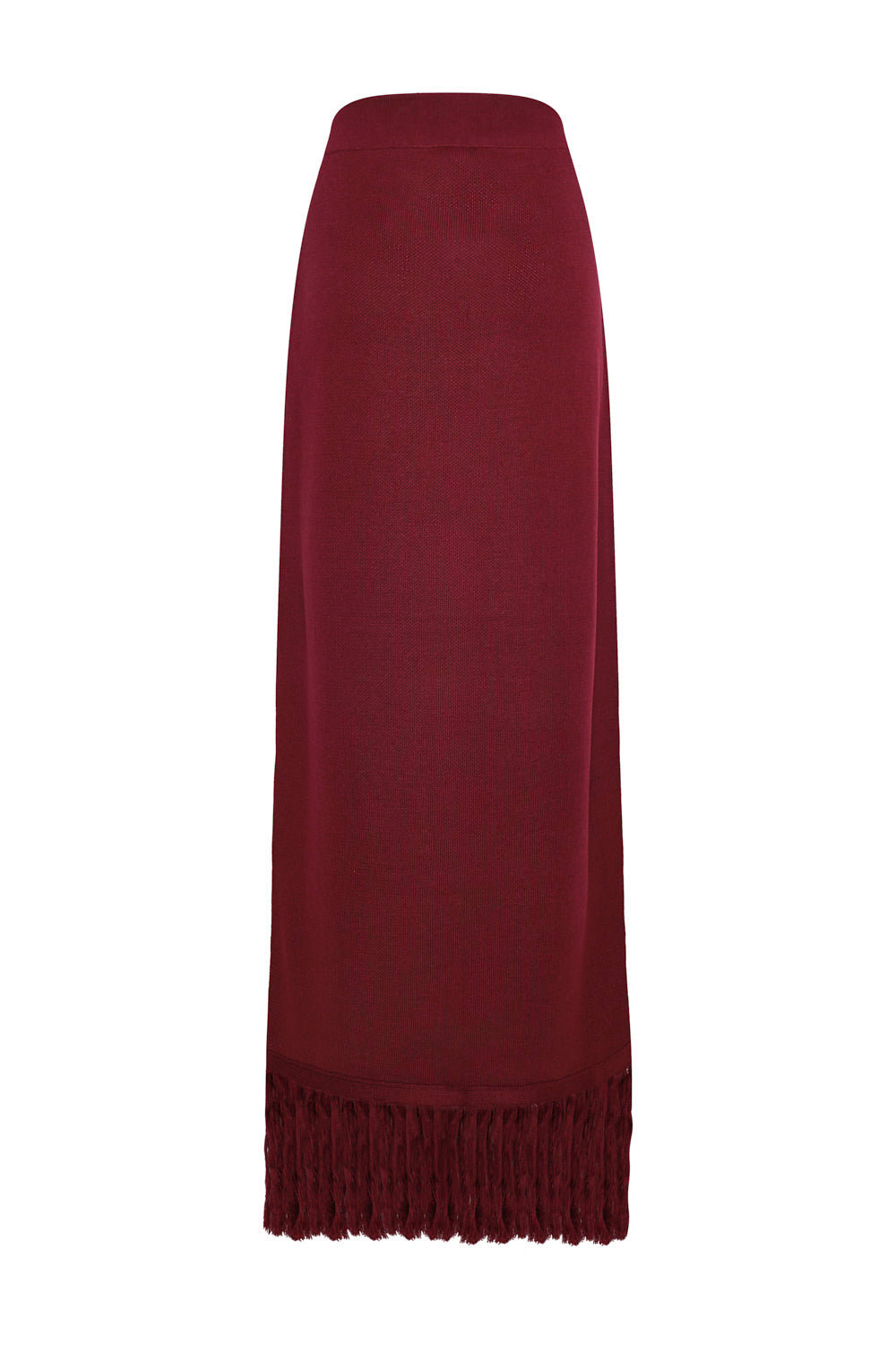 Cierra Dorada Skirt Burgundy