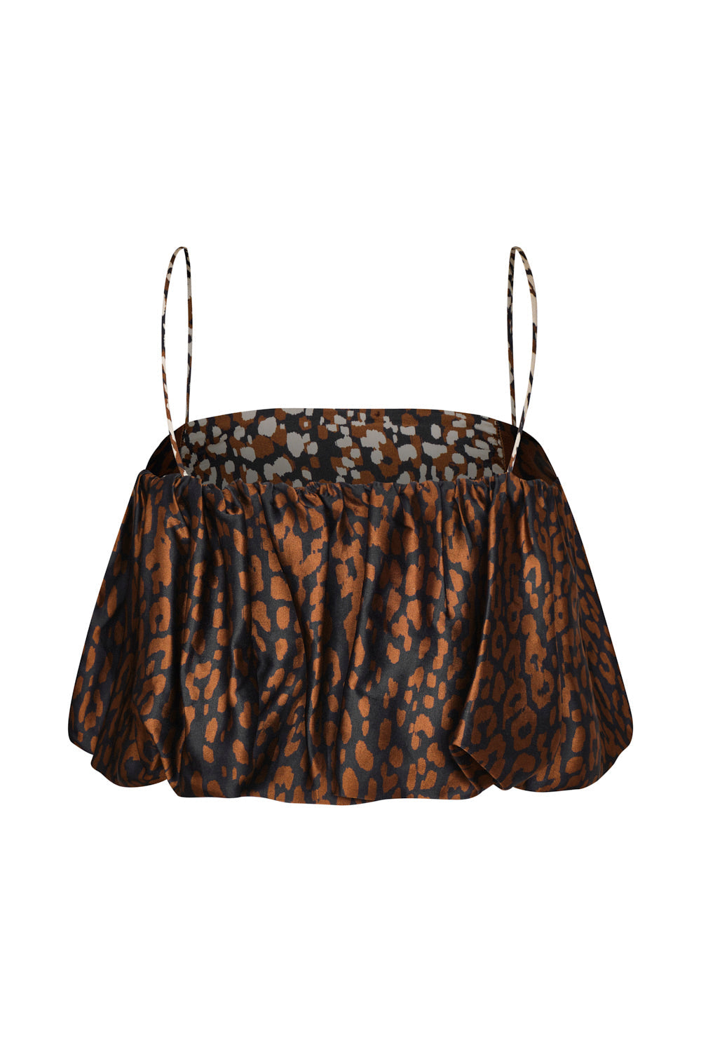 Vienna Crop Top Animal Print