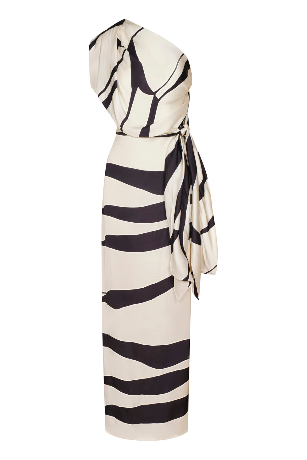 Sacramento Dress Ivory Black