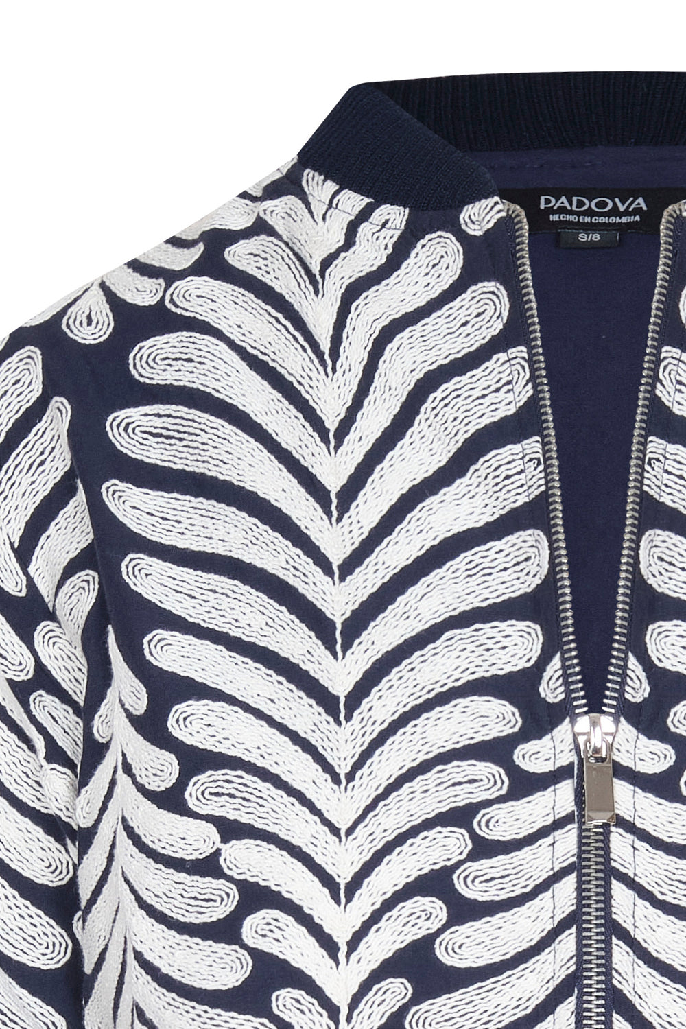 Galeria Jacket Ivory Navy