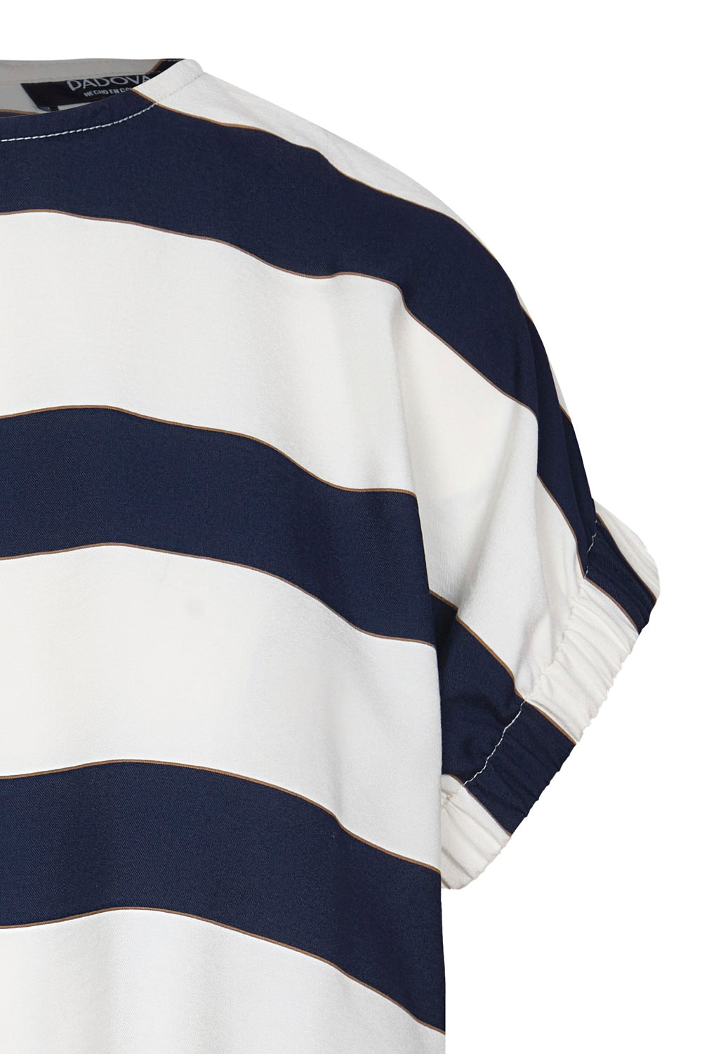 Kumba Blouse Ivory Navy