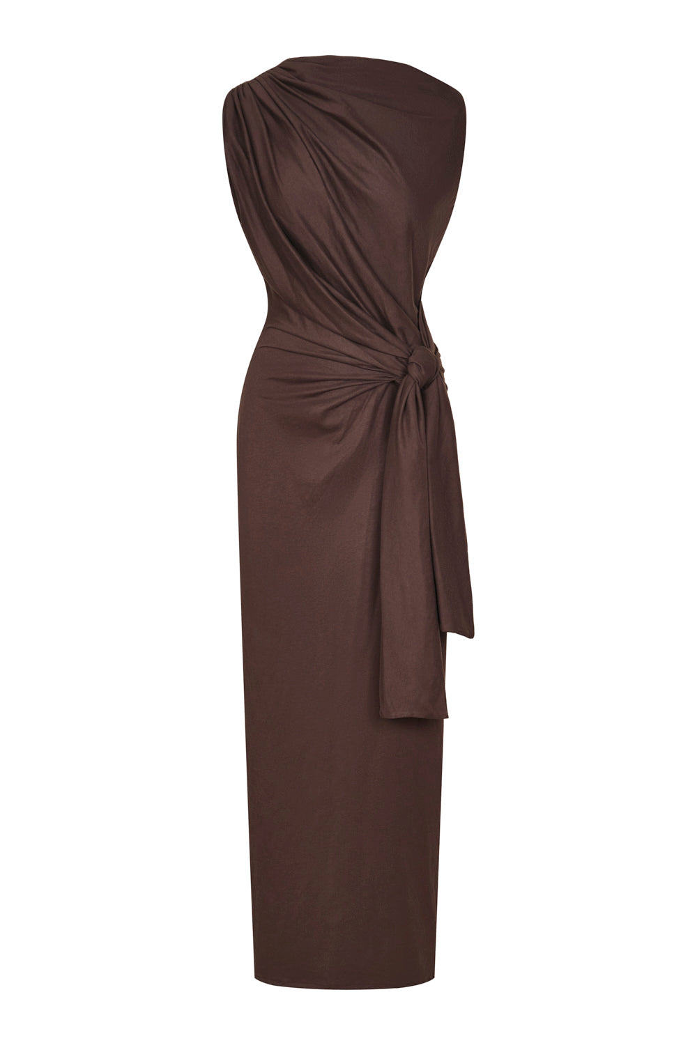 Launtau Island Dress Brown