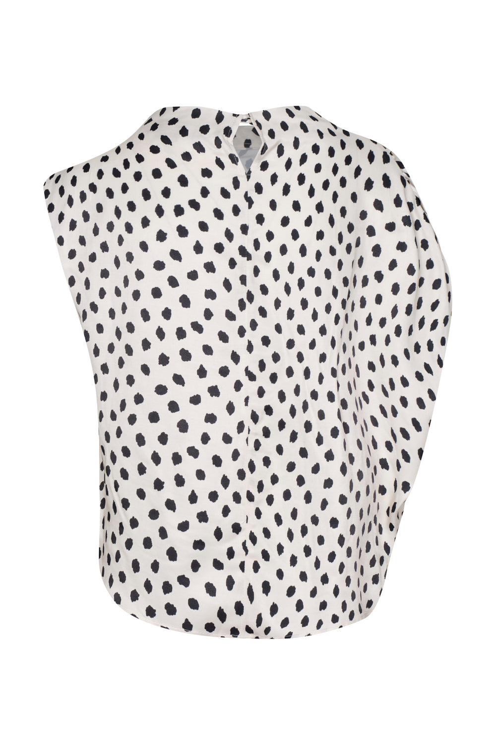 Tibet Blouse Ivory Black