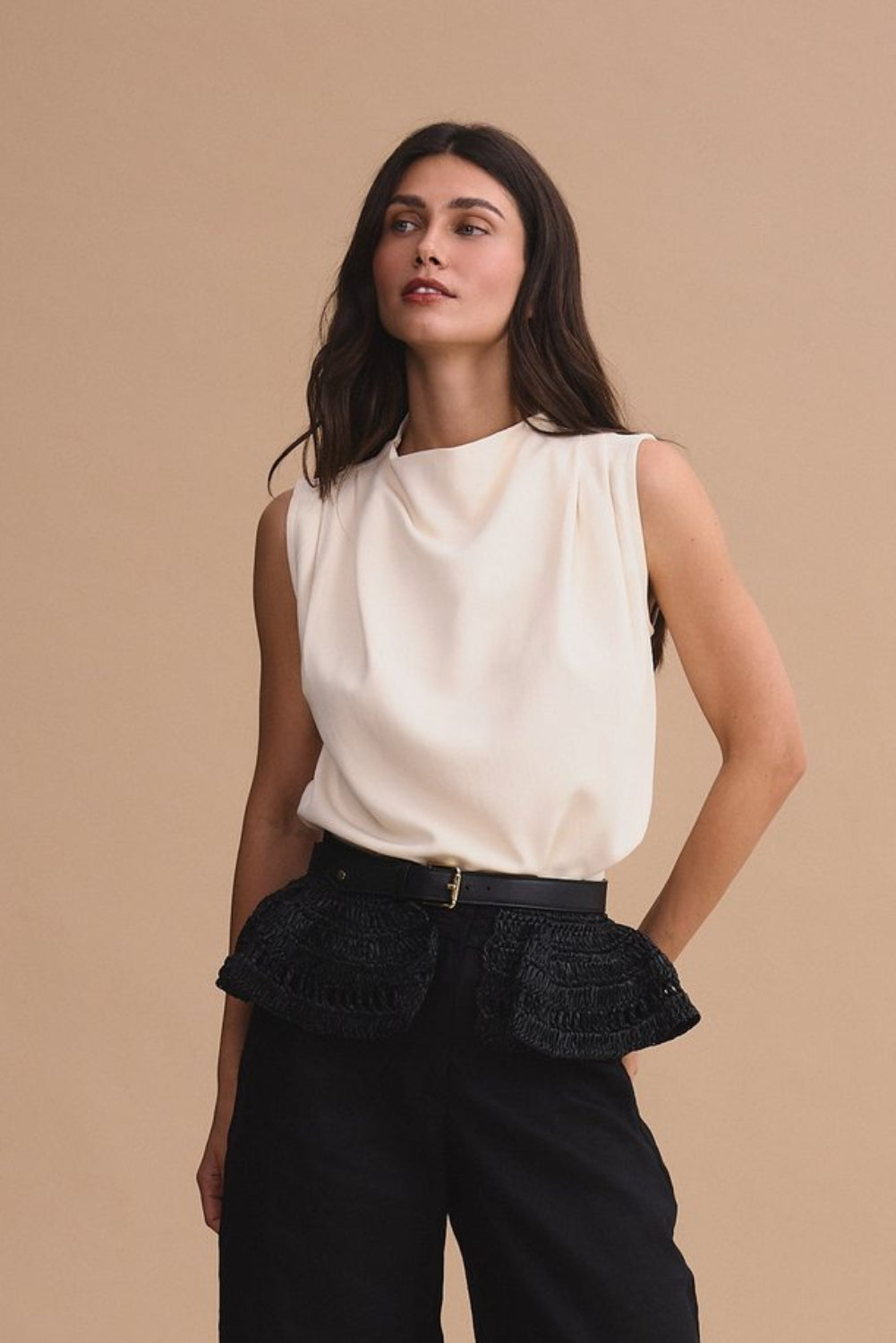 Zila Blouse Natural