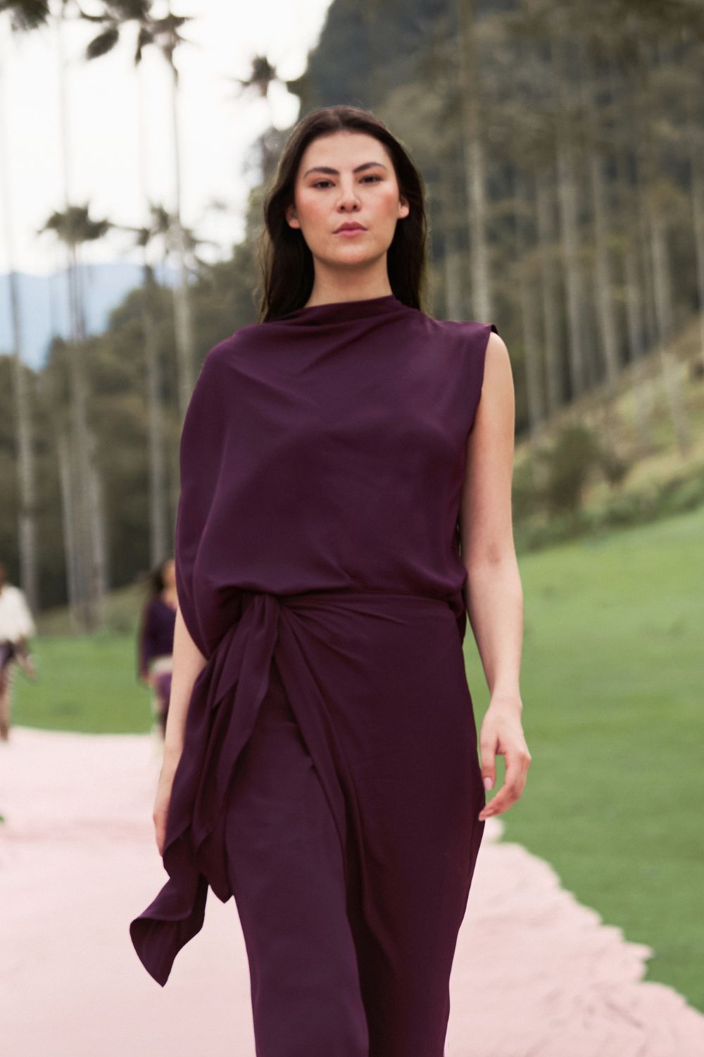Tibet Blouse Dark Purple