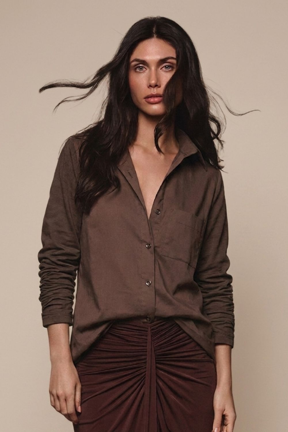 Bianca Shirt Brown