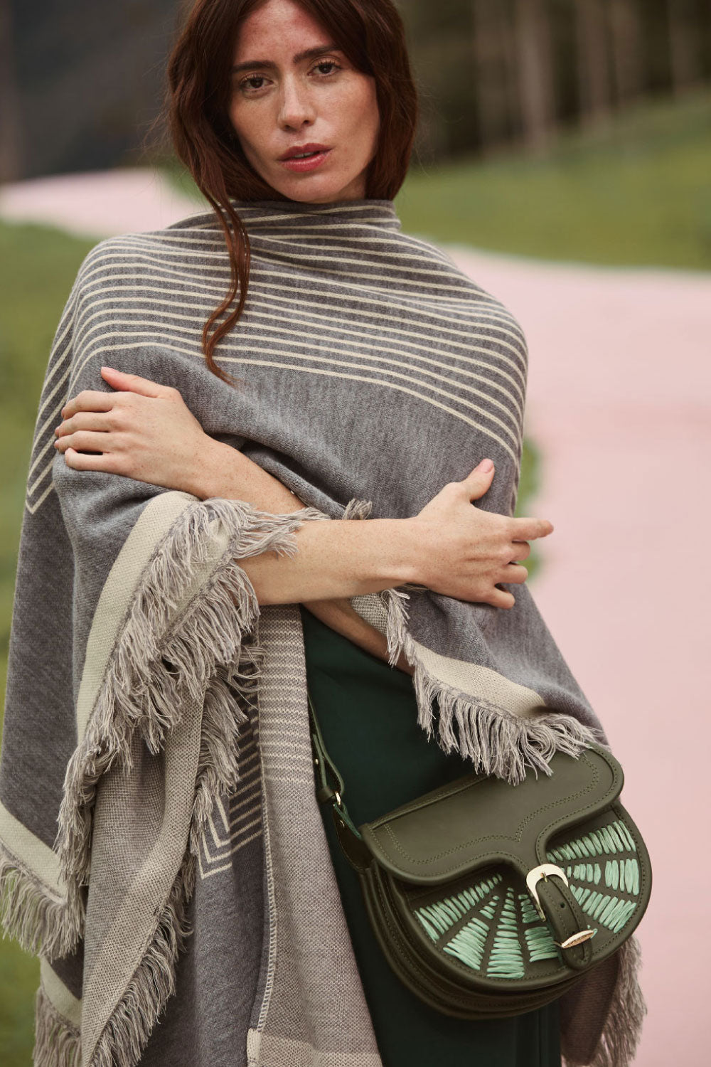 La Hilandera Bag Moss Green