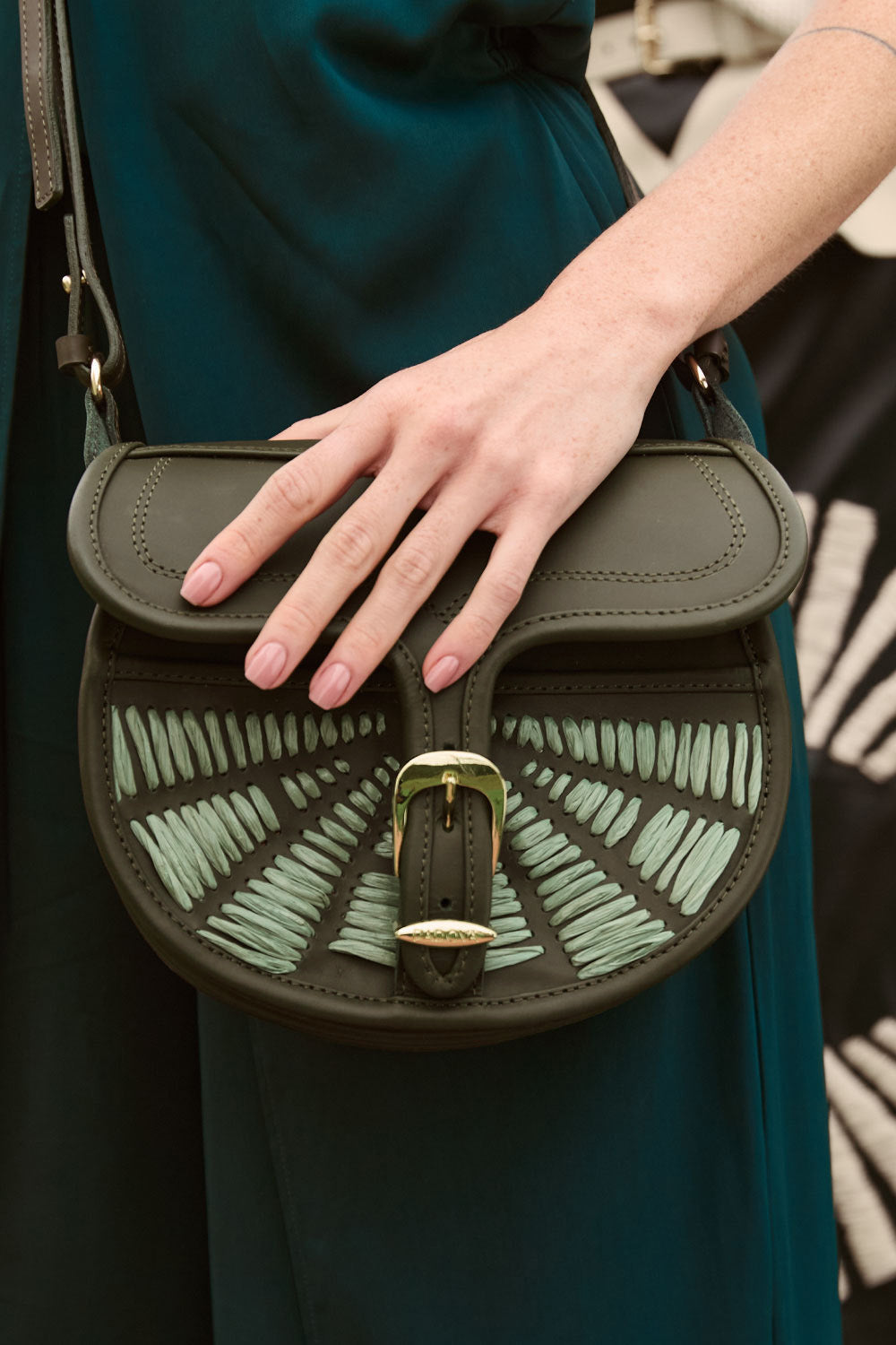 La Hilandera Bag Moss Green