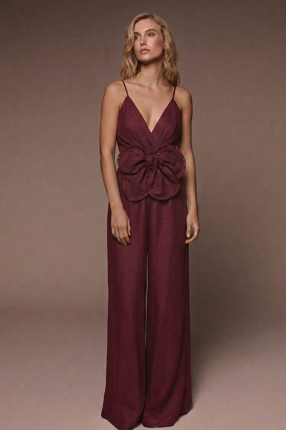 Vietnam Jumpsuit Grape