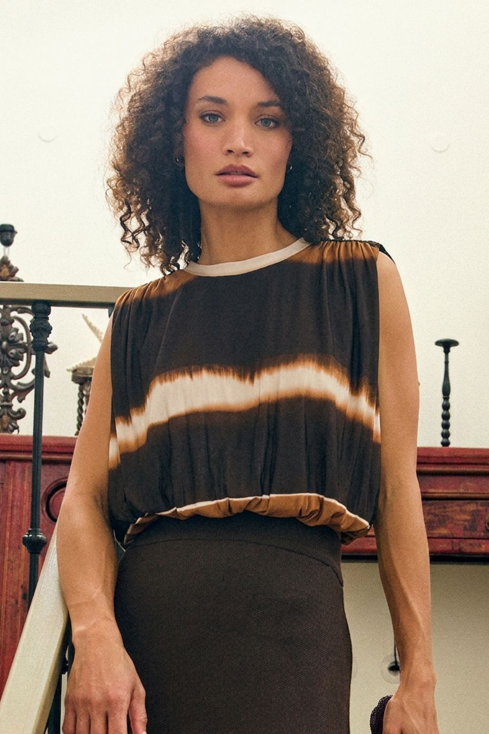 Vento T-Shirt Natural Terracotta