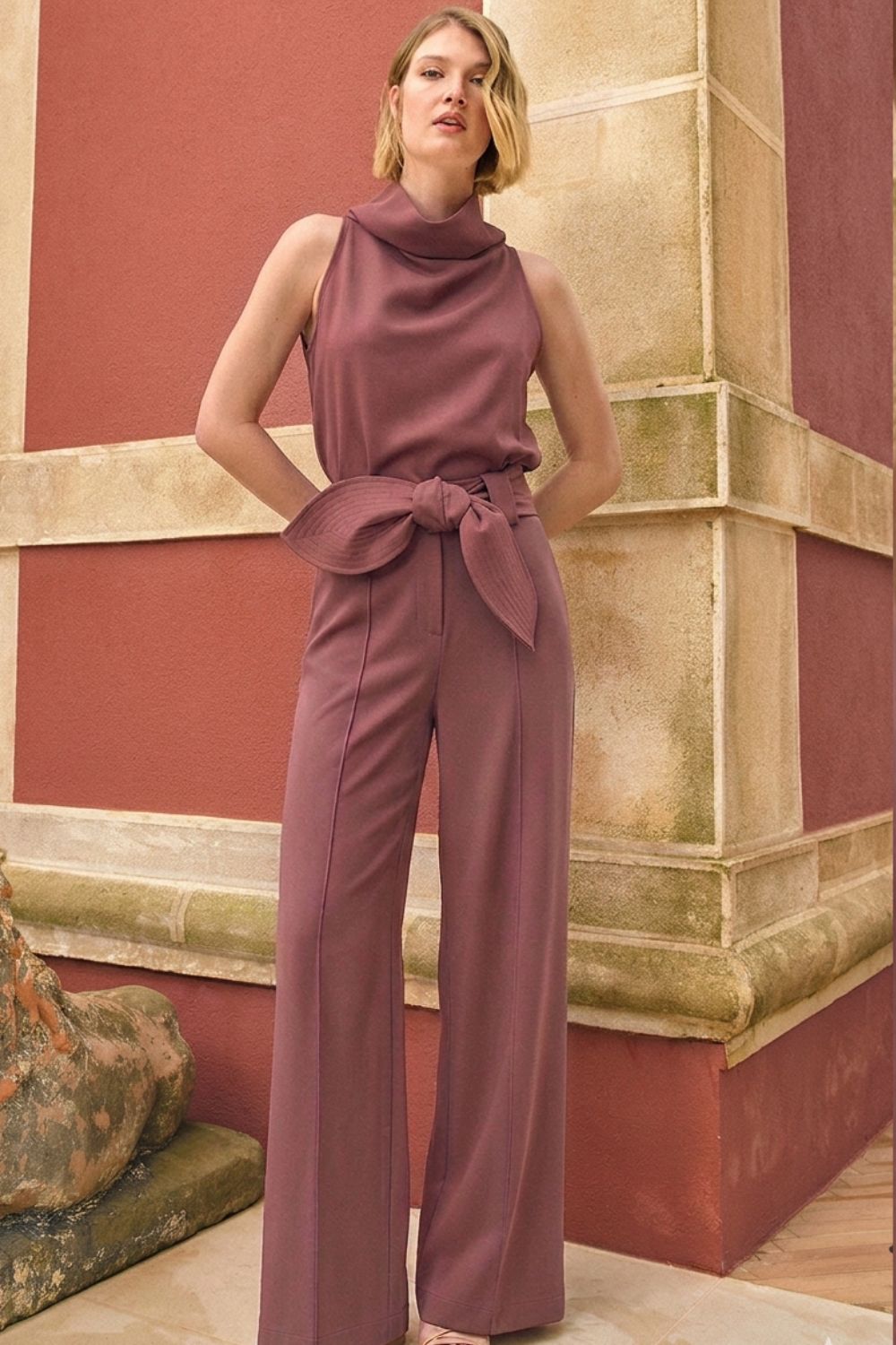 Noche de Lirios Blouse Ruby Wine