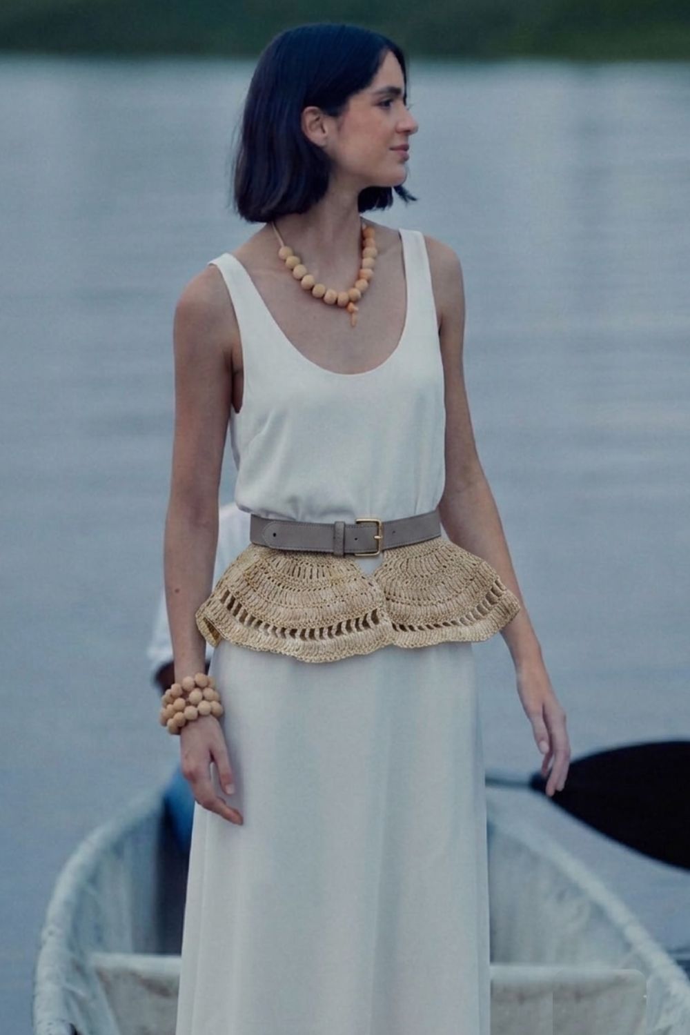 Hojarasca Dress Natural